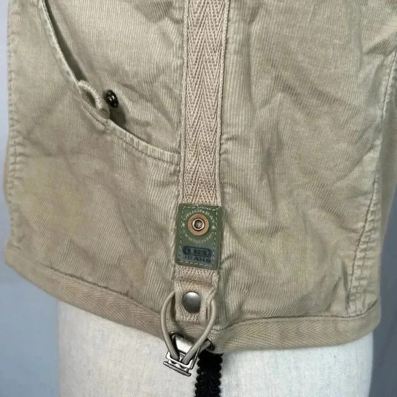 Vtg 90s Hoodie VEST Corduroy Y2K Skater GorpCore Sz S Sleeveless Zip Up UNIONBAY - Picture 5 of 15